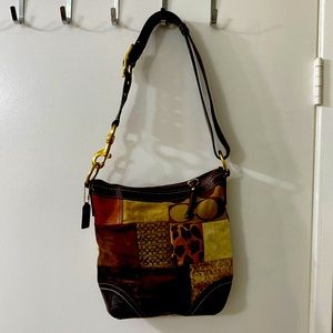 Coach purse patchwork